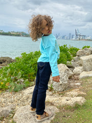 My Strength Kids Sweatshirt Turquoise