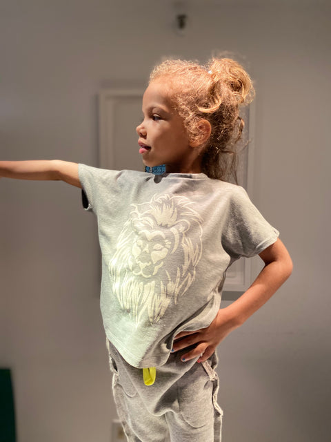 My Strength Kids T-shirt Heather Gray