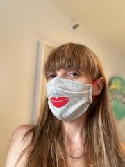 Lips Face Mask Adult